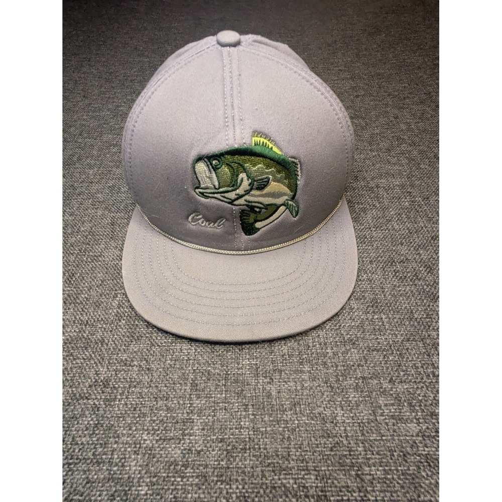 Coal Headwear Largemouth Basa Hat Fish Embroidered Logo Men's Snapback Cap OSFM
